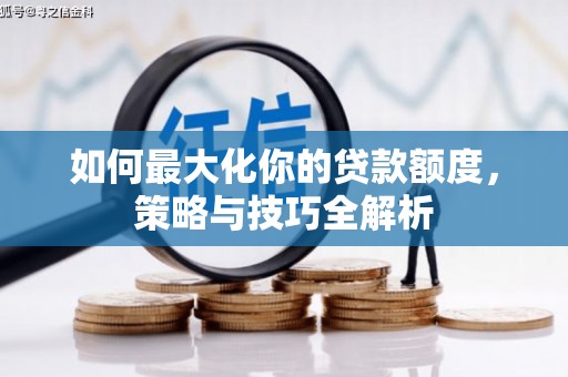 西沙如何最大化你的贷款额度，策略与技巧全解析