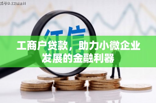 西沙工商户贷款，助力小微企业发展的金融利器