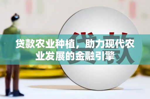 西沙贷款农业种植，助力现代农业发展的金融引擎
