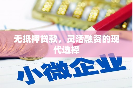 西沙无抵押贷款，灵活融资的现代选择