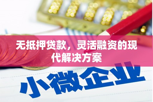 西沙无抵押贷款，灵活融资的现代解决方案